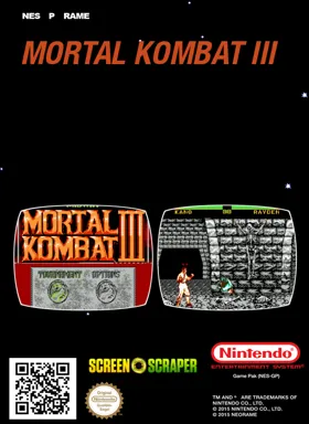 Mortal Kombat 3 - Extra 60 (Taiwan) (En) (Aftermarket) (Pirate) box cover back